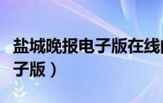 盐城晚报电子版在线阅读小记者（盐城晚报电子版）