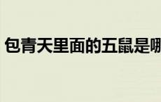 包青天里面的五鼠是哪五鼠（五鼠是哪五鼠）