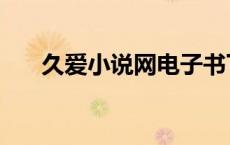 久爱小说网电子书下载（久爱小说网）