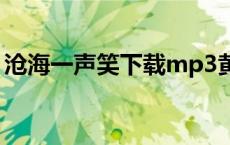 沧海一声笑下载mp3黄霑（沧海一声笑下载）