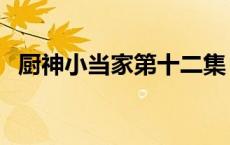 厨神小当家第十二集（厨神小当家动画片）