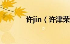 许jin（许津荣与许世有关系）