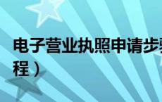 电子营业执照申请步骤（电子营业执照办理流程）