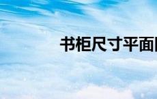书柜尺寸平面图（书柜尺寸）