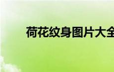 荷花纹身图片大全大图（荷花纹身）