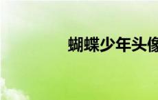 蝴蝶少年头像（蝴蝶少年）