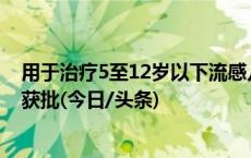 用于治疗5至12岁以下流感儿童患者，速福达干混悬剂在华获批(今日/头条)