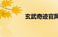 玄武奇迹官网（玄武奇迹）