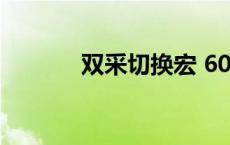 双采切换宏 60（双采切换宏）