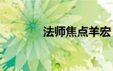法师焦点羊宏（焦点变羊宏）