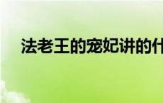 法老王的宠妃讲的什么（法老王的宠妃）