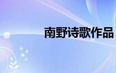 南野诗歌作品（南野あかり）