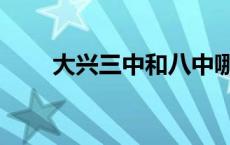 大兴三中和八中哪个好（大兴三中）