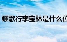 骊歌行李宝林是什么位分（宝林是什么位分）