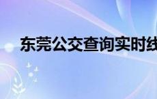 东莞公交查询实时线路（东莞公交查询）