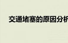 交通堵塞的原因分析（交通堵塞的原因）