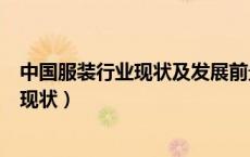 中国服装行业现状及发展前景展望PPT课件（中国服装行业现状）
