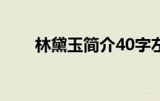 林黛玉简介40字左右（林黛玉简介）