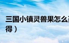 三国小镇灵兽果怎么买（三国小镇灵兽果怎么得）