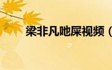 梁非凡吔屎视频（梁非凡吔屎原版）