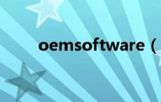oemsoftware（oem软件有哪些）