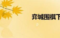 弈城围棋下载（奕城）