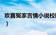 欢喜冤家言情小说校园（欢喜冤家的言情小说）