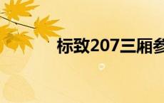 标致207三厢参数（标致207）