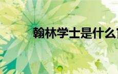翰林学士是什么官职（翰林学士）