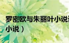 罗密欧与朱丽叶小说读后感（罗密欧与朱丽叶小说）
