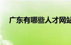 广东有哪些人才网站（广东哪个人才网）