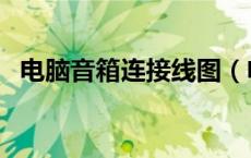 电脑音箱连接线图（电脑音箱连接哪个孔）