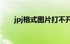 jpj格式图片打不开（jpj格式的图片）