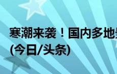 寒潮来袭！国内多地景区临时关闭、活动暂停(今日/头条)