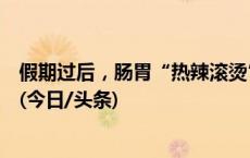 假期过后，肠胃“热辣滚烫”？速速查收这份肠胃修复锦囊(今日/头条)