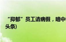 “抑郁”员工请病假，暗中考研还领高薪，法院判了(今日/头条)