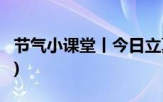 节气小课堂丨今日立夏，万物繁茂(今日/头条)