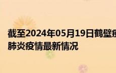 截至2024年05月19日鹤壁疫情最新消息-鹤壁新型冠状病毒肺炎疫情最新情况