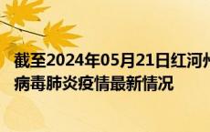 截至2024年05月21日红河州疫情最新消息-红河州新型冠状病毒肺炎疫情最新情况