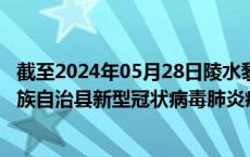 截至2024年05月28日陵水黎族自治县疫情最新消息-陵水黎族自治县新型冠状病毒肺炎疫情最新情况