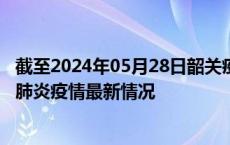 截至2024年05月28日韶关疫情最新消息-韶关新型冠状病毒肺炎疫情最新情况