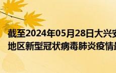 截至2024年05月28日大兴安岭地区疫情最新消息-大兴安岭地区新型冠状病毒肺炎疫情最新情况