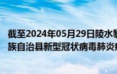 截至2024年05月29日陵水黎族自治县疫情最新消息-陵水黎族自治县新型冠状病毒肺炎疫情最新情况