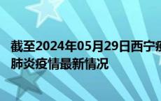 截至2024年05月29日西宁疫情最新消息-西宁新型冠状病毒肺炎疫情最新情况