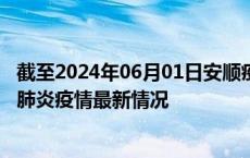 截至2024年06月01日安顺疫情最新消息-安顺新型冠状病毒肺炎疫情最新情况
