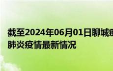 截至2024年06月01日聊城疫情最新消息-聊城新型冠状病毒肺炎疫情最新情况