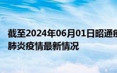 截至2024年06月01日昭通疫情最新消息-昭通新型冠状病毒肺炎疫情最新情况