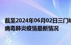 截至2024年06月02日三门峡疫情最新消息-三门峡新型冠状病毒肺炎疫情最新情况