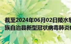 截至2024年06月02日陵水黎族自治县疫情最新消息-陵水黎族自治县新型冠状病毒肺炎疫情最新情况