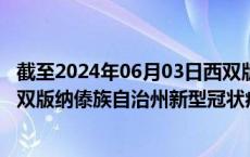 截至2024年06月03日西双版纳傣族自治州疫情最新消息-西双版纳傣族自治州新型冠状病毒肺炎疫情最新情况